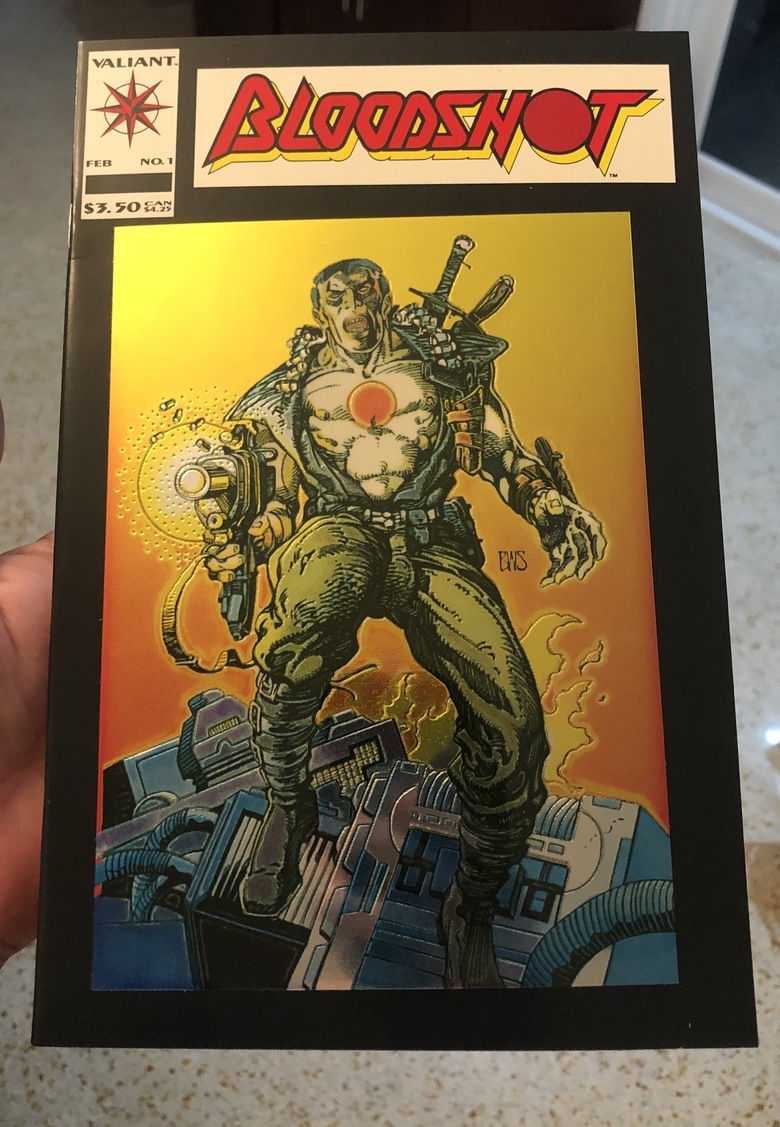 Bloodshot Valiant Masters Vol 1 Blood Of The Machine Hardcover HC