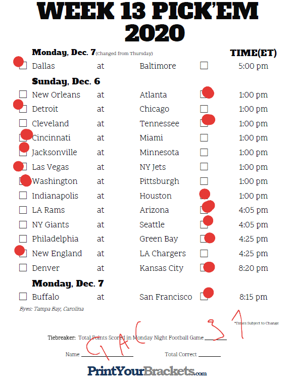 Week 1 NFL 2020 picks and discussion thread., CBCS Comics