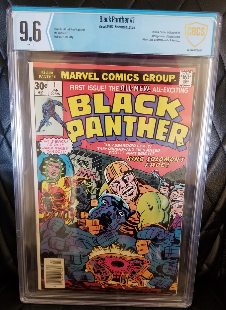 1st Black Panther in Own Title!!!