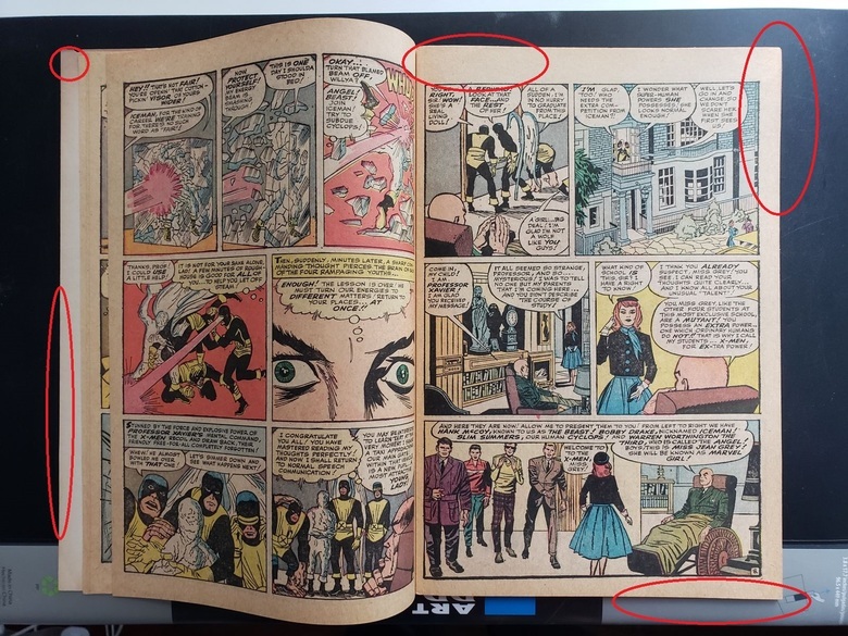 Is the white or brown side supposed to touch the comic for fullbacks? :  r/comicbookcollecting