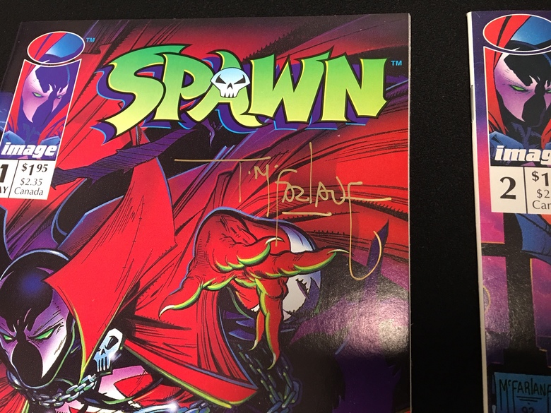 Every Todd McFarlane Signature In My Comic Book Collection 