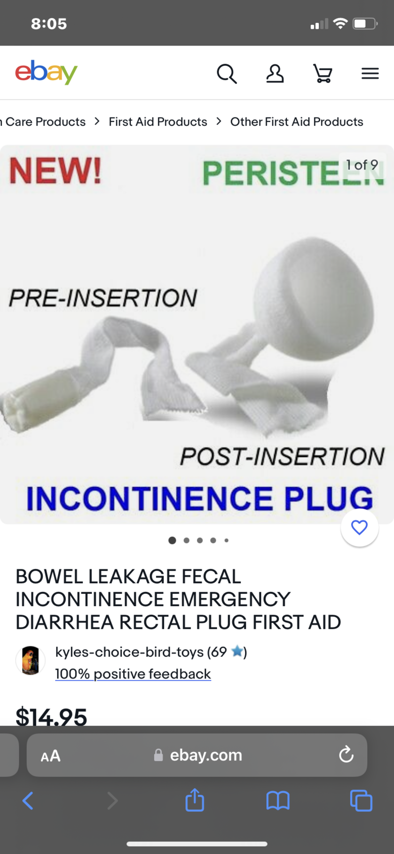 Poop Plugss Fecal Incontinence: Rectal, Butt, Anal Plugs | The National Association ...