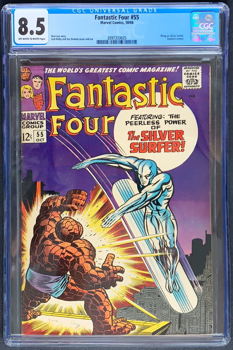 FANTASTIC FOUR #5 CGC 6.0 CR/OW PAGES