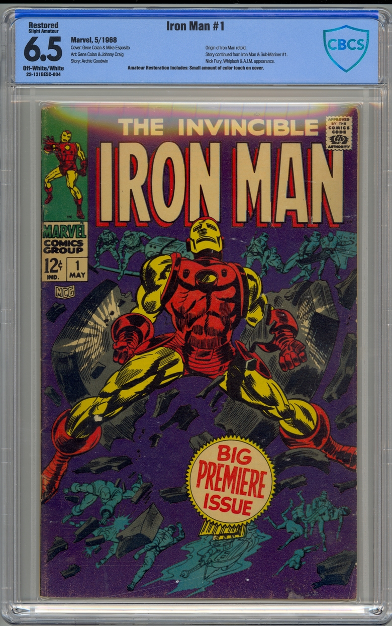 Iron Man #1 (Restored)