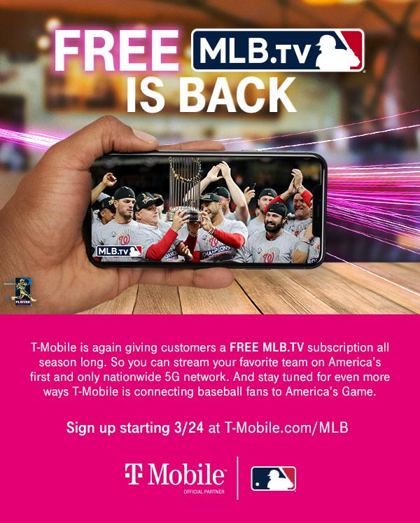TMOBILE FREE MLB.TV IS BACK!!! CBCS Comics Page 1