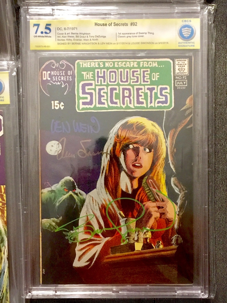 Signatures - Paint Pens, CBCS Comics