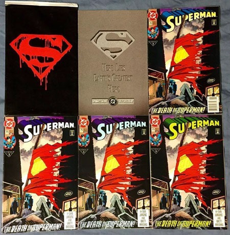 Superman #75 - Key & Rare 4th Print - Death of on sale Superman - CBCS 9.0 - New Slab!