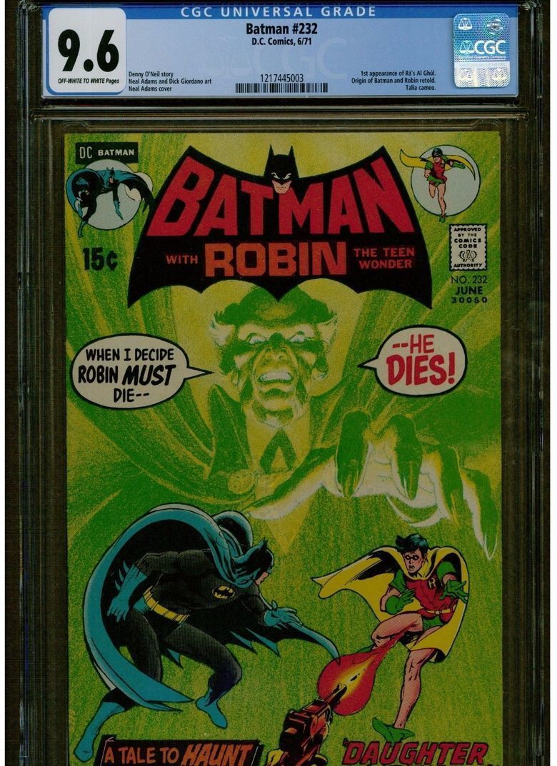 Batman #232 or Green Lantern #76 | CBCS Comics | Page 1