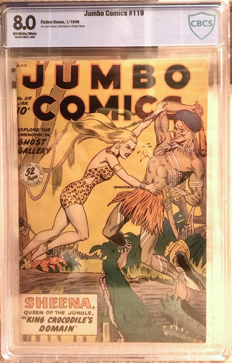 Jumbo Comics #119 CBCS 8.0