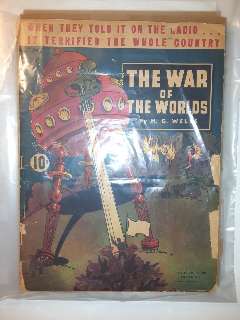 War Of The Worlds 1938 Dell 1st Print GOLDEN AGE KEY For Sale $175