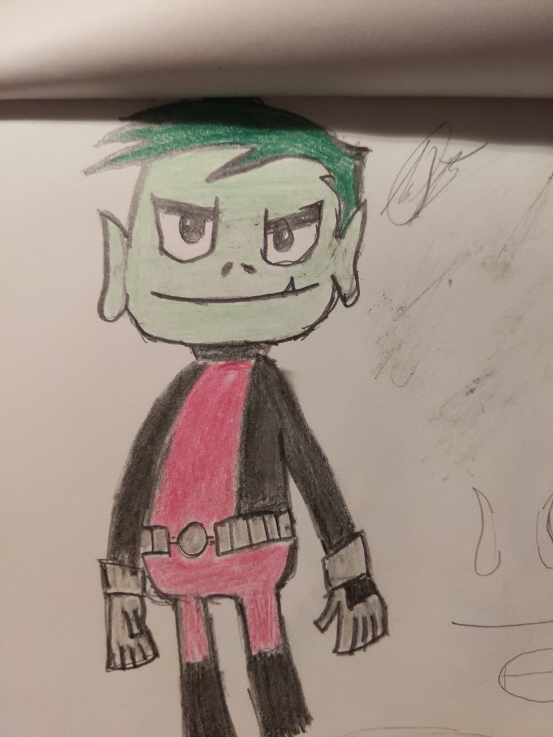 Teen Titans GO!!!, Another drawing for Evan. This was going…