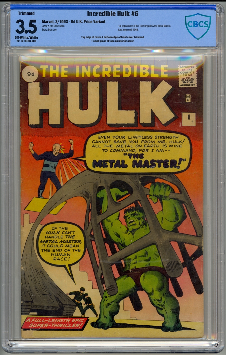 Incredible Hulk #6 (Trimmed)